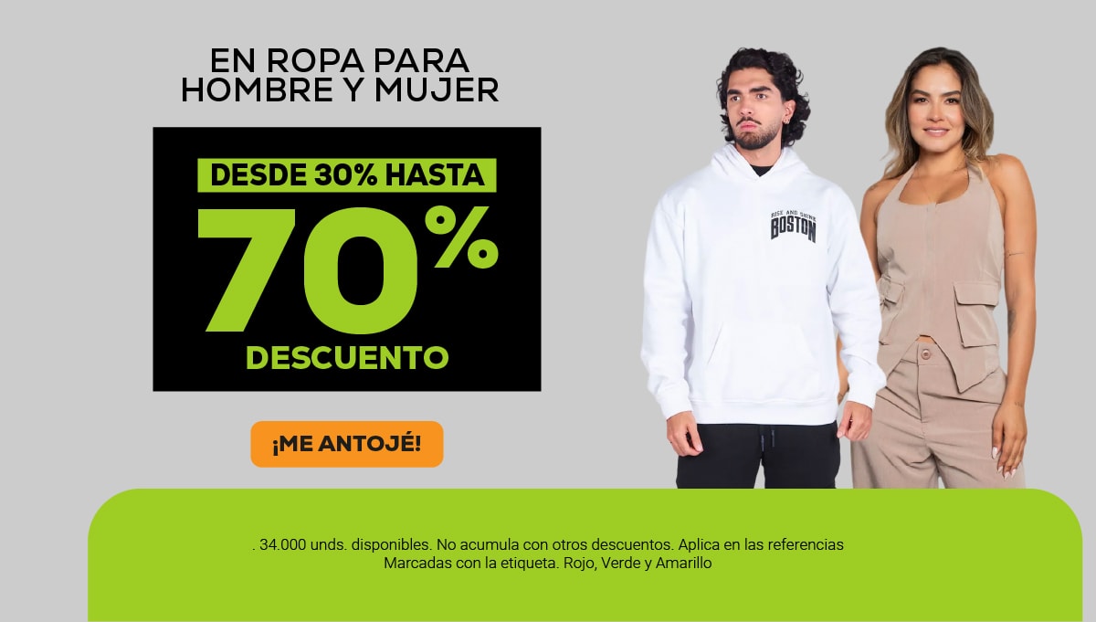 Nike Skechers Descuentos del 50% y 70% DCTO En tenis. 10,000 unidades disponibles. Marcados con etiqueta verde y amarilla No acumula con otros descuentos. ¡ME ANTOJÉ!
